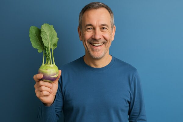 Kohlrabi Power: The Underrated Superfood for Middle-Aged Men’s Health