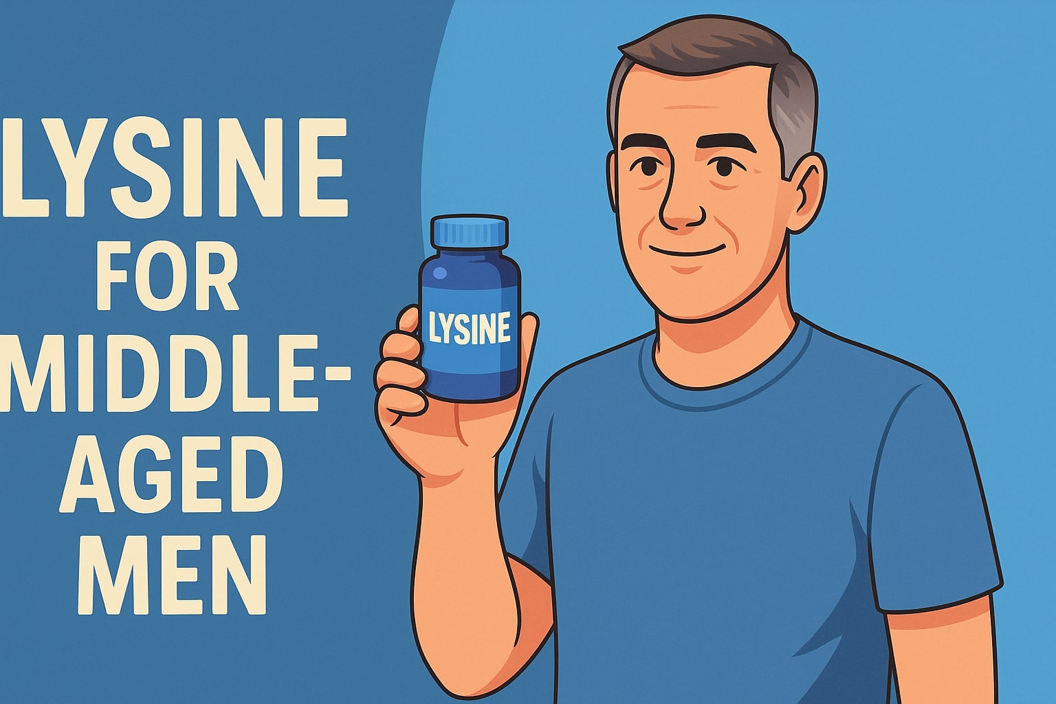 Lysine for Middle-Aged Men: A Review on Its Health Benefits and Ingestion Methods
