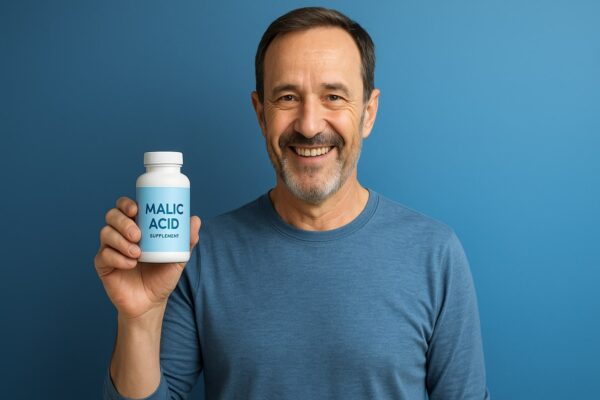 Malic Acid and Its Benefits to Middle-Aged Men’s Health