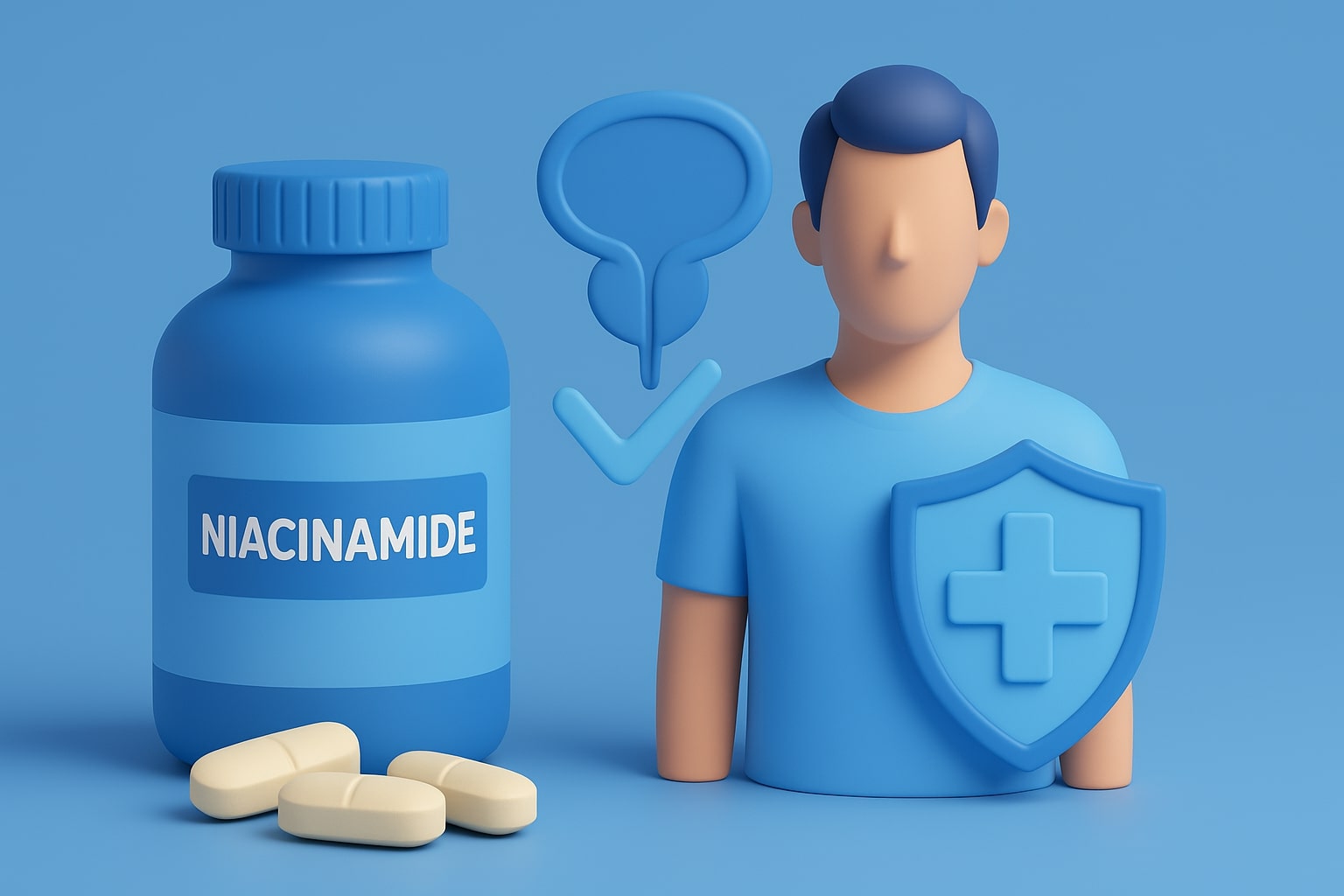 Niacinamide: Health Effects, with Emphasis on Men’s Health, Prostate Function, and Urinary Benefits
